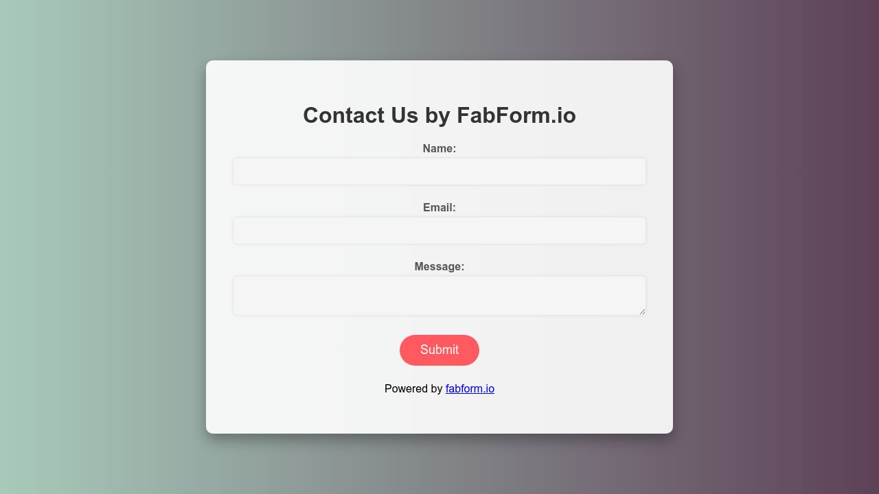 How To Create A Contact Form In HTML And CSS
